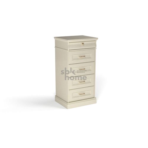 Комод высокий Сиена, береза бежевая