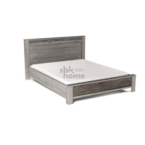 Кровать Денвер Люкс, 1600*2000 мм, риббек серый