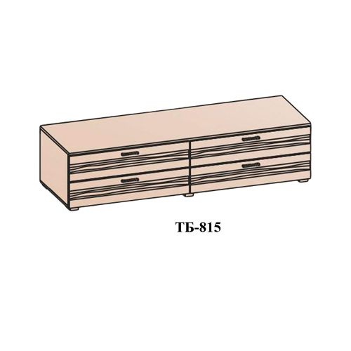 ТВ тумба Лотос ТБ-815, бодега белая