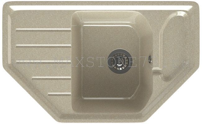 MAXSTONE Мойка глянцевая MS-17 (лен) 775*505*205