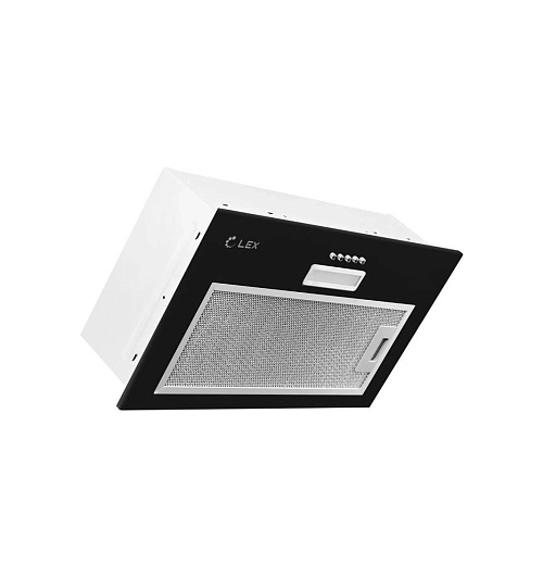 Вытяжка полновстраиваемая LEX GS BLOC LIGHT 600 BLACK черный