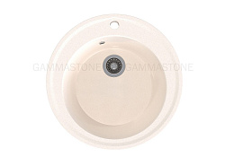Gamma STONE Мойка матовая GS-1 (белая) 475*475*194