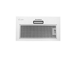 LEX GS BLOC LIGHT 600 WHITE Вытяжка полновстраиваемая
