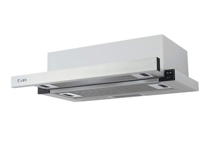 LEX HUBBLE 600 INOX Вытяжка встраиваемая