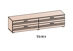 ТВ тумба Лотос ТБ-814, бодега белая