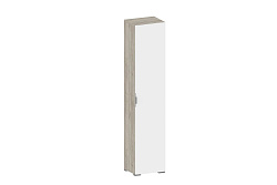 Шкаф Анима ШК-3018, дуб серый/белый