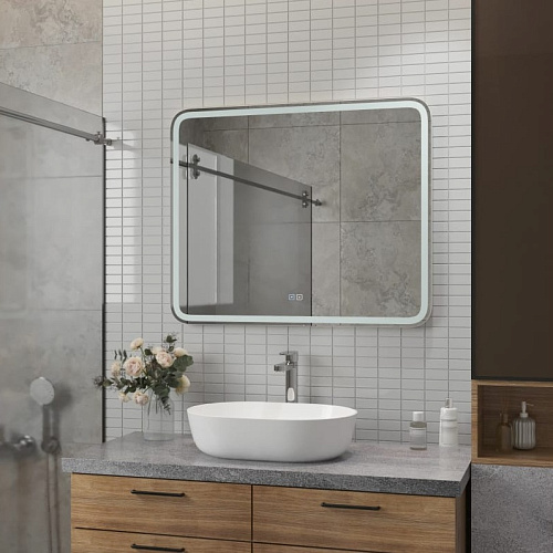Agava Зеркало Russo LED 1000x700 с сенсором ЗЛП3038