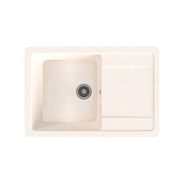 Gamma STONE Мойка матовая GS-15 (белая) 650*490*200