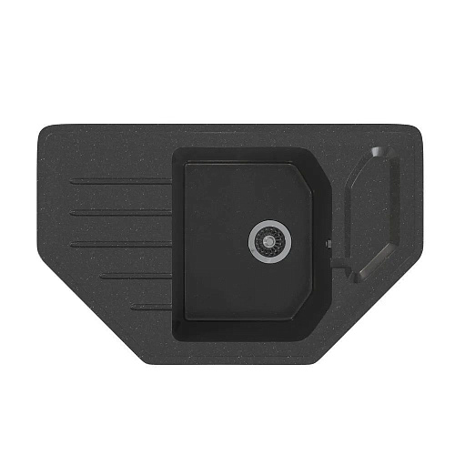 Gamma STONE Мойка матовая GS-17 (черная) 780*485*210