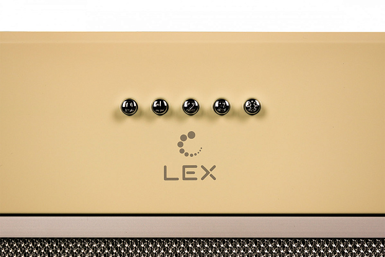 LEX GS BLOC P 600 IVORY Вытяжка полновстраиваемая