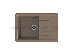 Gamma STONE Мойка матовая GS-7 (терракот) 750*495*205
