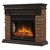 Портал Bricks Wood 30 камень темный, шпон венге