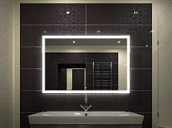 Agava Зеркало Mercury LED 900х700 с сенсором ЗЛП569