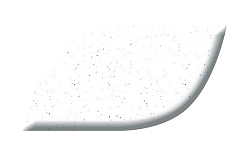 MAXSTONE Мойка глянцевая MS-25 (белый снег) 415*490*200
