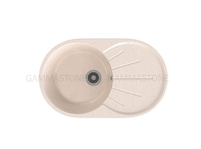 Gamma STONE Мойка матовая GS-5 (бежевая) 735*455*185