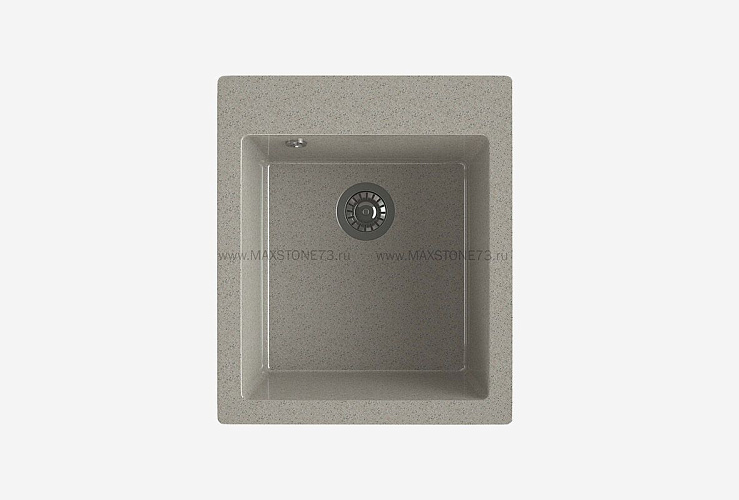 MAXSTONE Мойка глянцевая MS-25 (песочная) 415*490*200