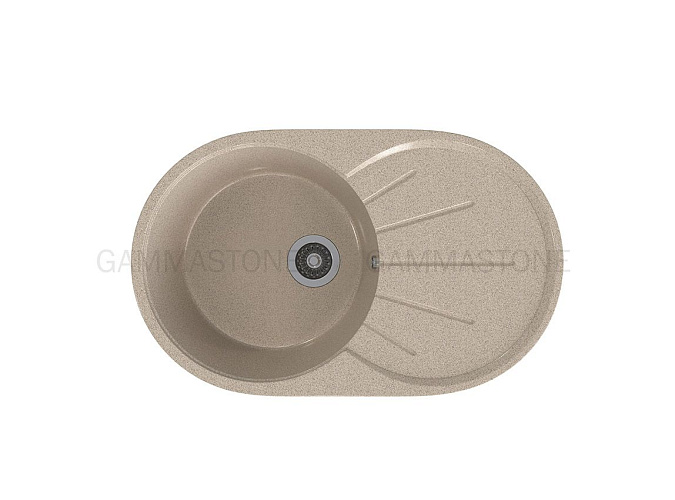 Gamma STONE Мойка матовая GS-5 (песочная) 735*455*185