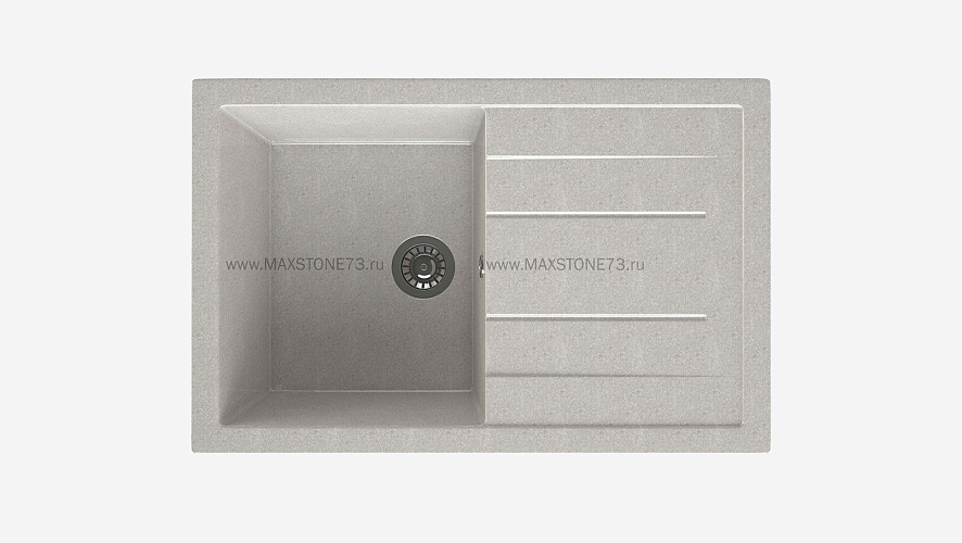 MAXSTONE Мойка глянцевая MS-14 (бежевая) 760*490*210