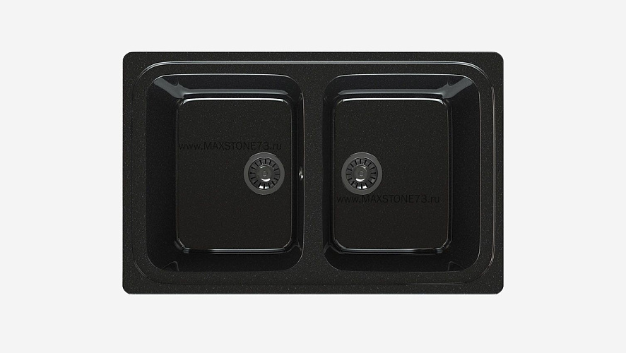 MAXSTONE Мойка глянцевая MS-12 (звездное небо) 780*495*210