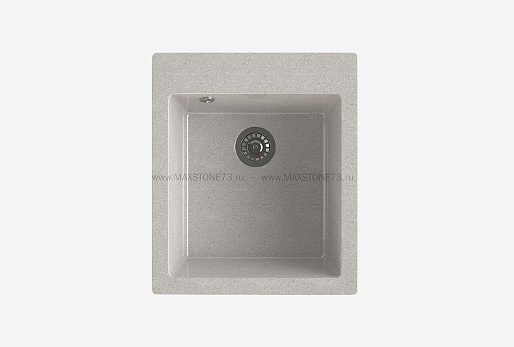 MAXSTONE Мойка глянцевая MS-25 (бежевая) 415*490*200