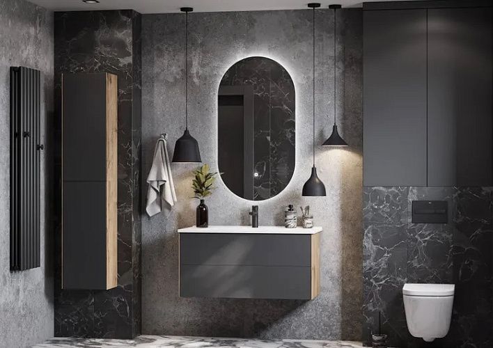 AQUATON Зеркало Альто LED 500х1000 с сенсором