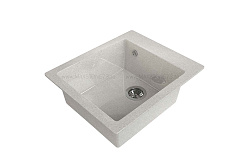MAXSTONE Мойка глянцевая MS-25 (бежевая) 415*490*200
