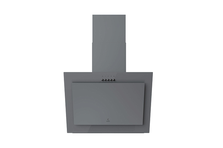 LEX MIO 600 GREY Вытяжка наклонная