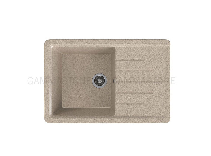 Gamma STONE Мойка матовая GS-7 (песочная) 750*495*205