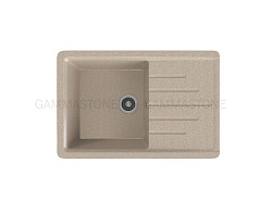Gamma STONE Мойка матовая GS-7 (песочная) 750*495*205
