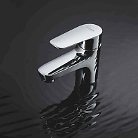 LOFFREY Смеситель для раковины LF81002-2 однорычажный, хром