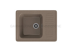 Gamma STONE Мойка матовая GS-6 (терракот) 640*495*190