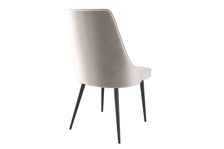 Стул Leo, платина/черный, цена за 2 шт.