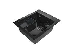 MAXSTONE Мойка глянцевая MS-25 (звездное небо) 415*490*200
