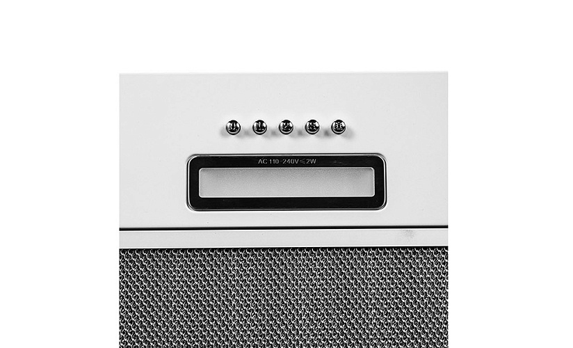 LEX GS BLOC LIGHT 600 WHITE Вытяжка полновстраиваемая