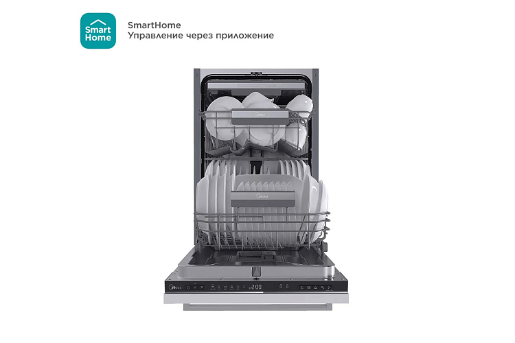 Midea MID45S340i Встраиваемая посудомоечная машина