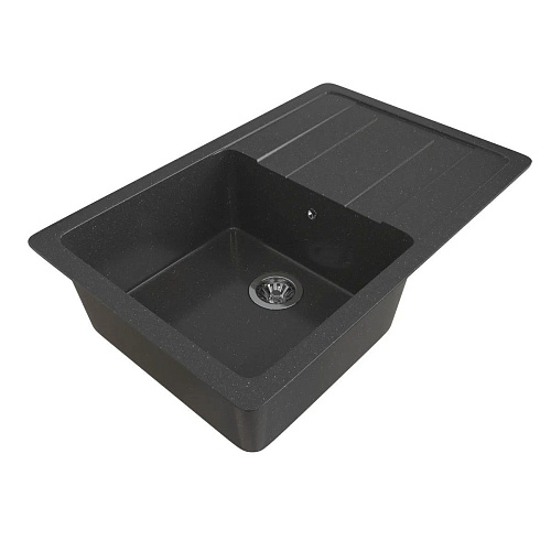 Gamma STONE Мойка матовая GS-14 (черная) 760*490*200