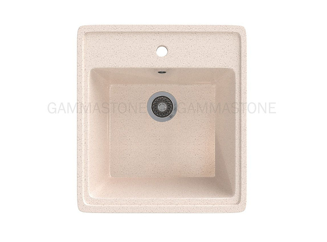 Gamma STONE Мойка матовая GS-10 (бежевая) 460*500*205