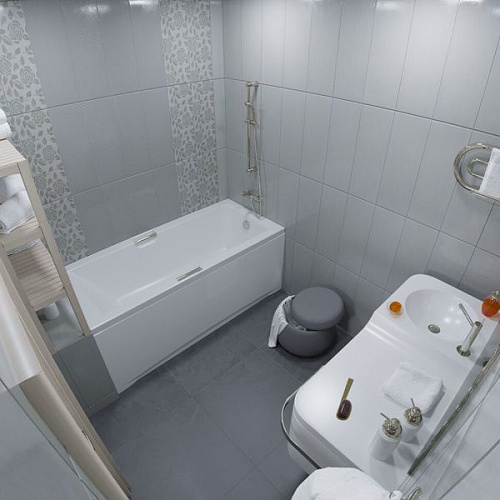 Triton Ванна акриловая Алекса 1600х750 с ручками