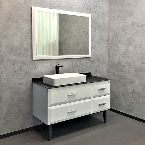 COMFORTY Зеркало Империя 120 Белый глянец