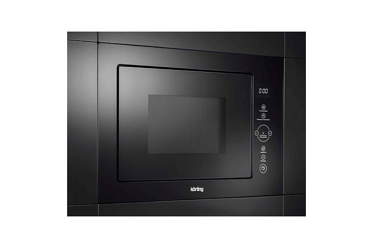 Korting KMI 825 TGN черный Микроволновая печь встраиваемая