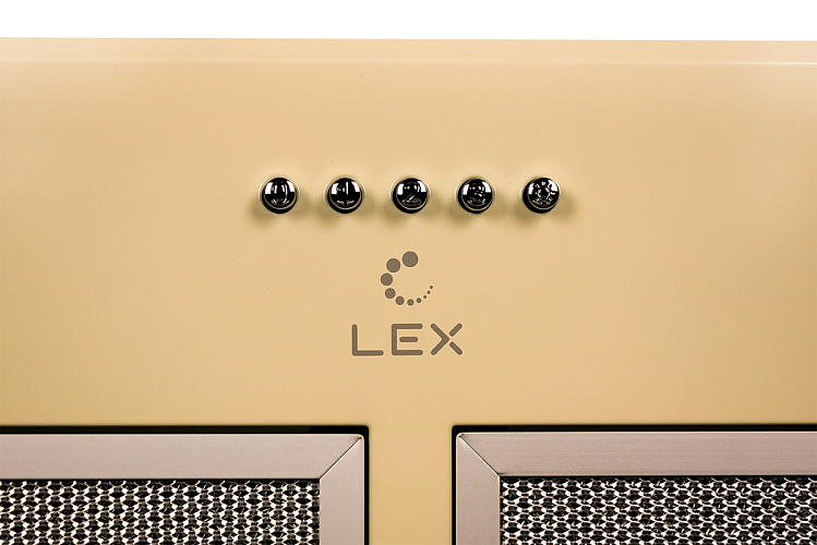 LEX GS BLOC P 900 IVORY Вытяжка полновстраиваемая