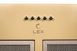 LEX GS BLOC P 900 IVORY Вытяжка полновстраиваемая