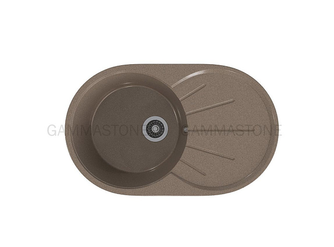 Gamma STONE Мойка матовая GS-5 (терракот) 735*455*185