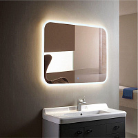 Agava Зеркало Demure LED 900х700 с сенсором ЗЛП502