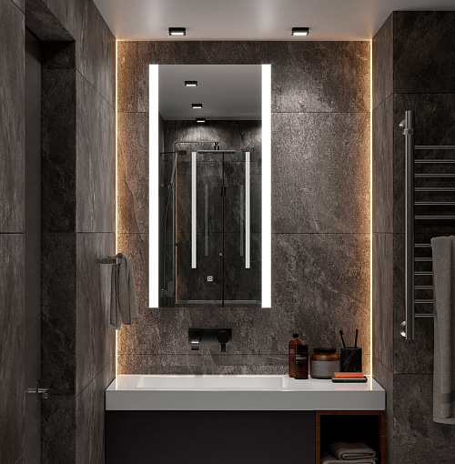 Agava Зеркало Modern LED 600х1100 с сенсором ЗЛП618
