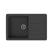 Gamma STONE Мойка матовая GS-14 (черная) 760*490*200