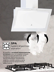 LEX MIO 600 WHITE Вытяжка наклонная