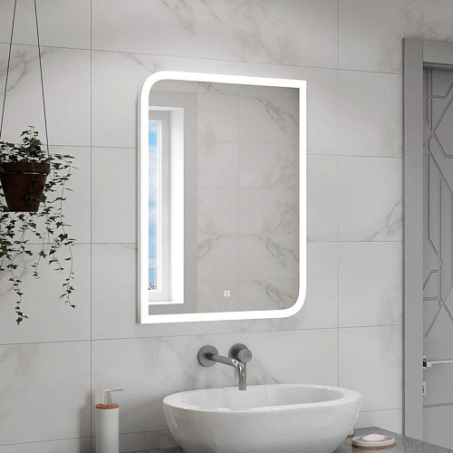 Agava Зеркало Fantasy LED 600x800 с сенсором ЗЛП1281