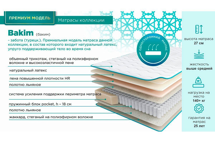 Матрас Halal Bakim  1400*2000