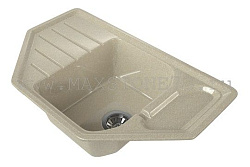 MAXSTONE Мойка глянцевая MS-17 (лен) 775*505*205